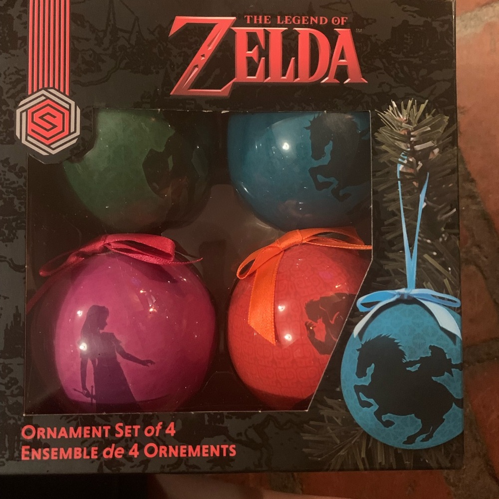 Set of 8 Zelda Ornaments